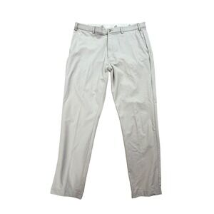 RL Ralph Lauren black lable Mens Classic Fit Chino Pants Light Gray Size 38x32
